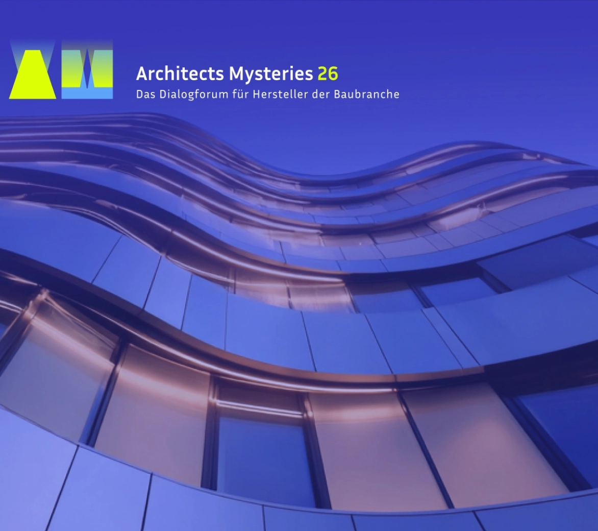 Achitects Mysteries 26 Keyvisual - Die geschwungene Fassade eines abstrakten Gebäudese